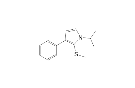 1-iso-Propyl-3-phenyl-2-methylsulfanylpyrrole