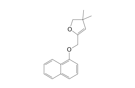 3,3-Dimethyl-5-(1-naphthoxymethyl)-2,3-dihydrofuran