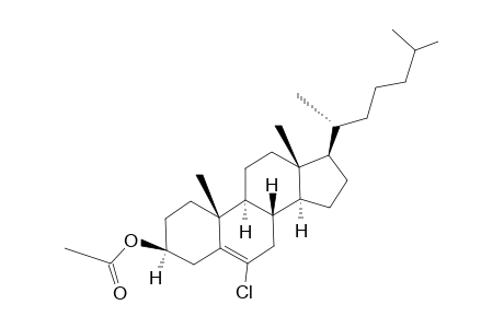6-Chlorocholest-5-en-3β-ol, acetate