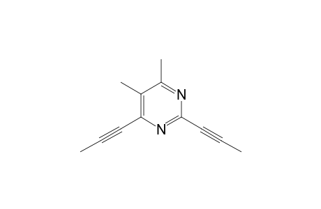 4,5-Dimethyl-2,6-bis(prop-1-ynyl)pyrimidine