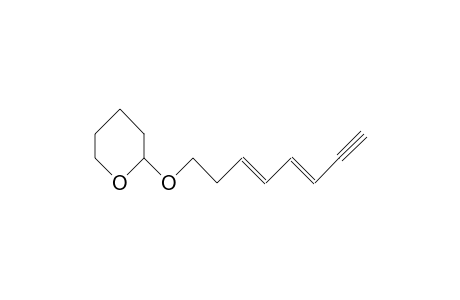 (3E,5E)-Tetrahydro-2-[(3,5-octadien-7-ynyl)-oxy]-2H-pyran