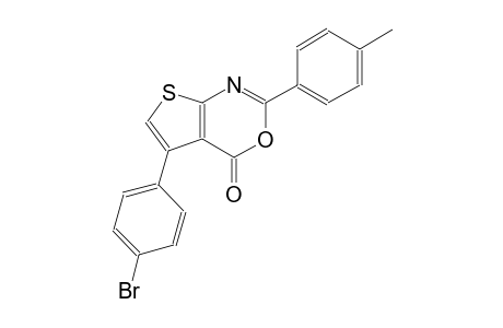 5-(4-bromophenyl)-2-(4-methylphenyl)-4H-thieno[2,3-d][1,3]oxazin-4-one