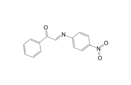 Acetophenone, 2-[(p-nitrophenyl)imino]-