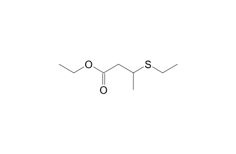 Butanoic acid, 3-(ethylthio)-, ethyl ester