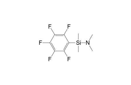 Silanamine, N,N,1,1-tetramethyl-1-(pentafluorophenyl)-