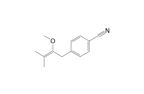 4-(2-Methoxy-3-methyl-but-2-enyl)benzenecarbonitrile