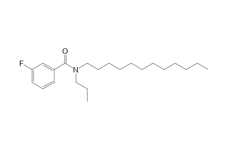 Benzamide, 3-fluoro-N-propyl-N-dodecyl-