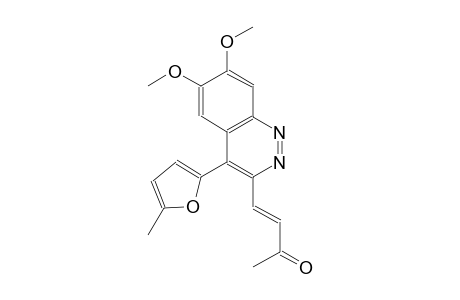 (3E)-4-[6,7-dimethoxy-4-(5-methyl-2-furyl)-3-cinnolinyl]-3-buten-2-one