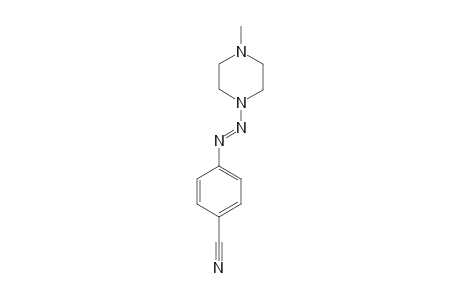 1-METHYL-4-[E-2-(4-CYANOPHENYL)-1-DIAZENYL]-PIPERAZINE