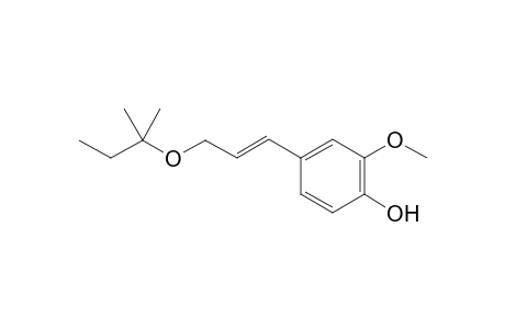 (E)-2-methoxy-4-(3-(tert-pentyloxy)prop-1-en-1-yl)phenol
