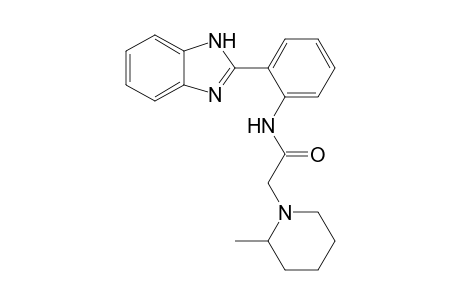 N-[2-(1H-Benzoimidazol-2-yl)-phenyl]-2-(2-methylpiperidin-1-yl)-acetamide