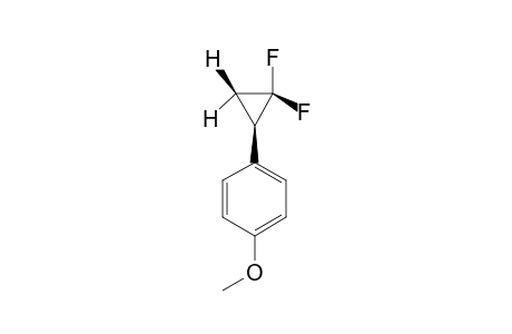 1,1-DIFLUORO-2-(4-METHOXYPHENYL)-CYCLOPROPANE