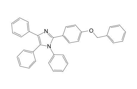 2-(4-(Benzyloxy)phenyl)-1,4,5-triphenyl-1H-imidazole