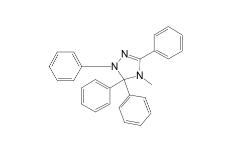 4,5-Dihydro-4-methyl-1,3,5,5-tetraphenyl-1H-1,2,4-triazole