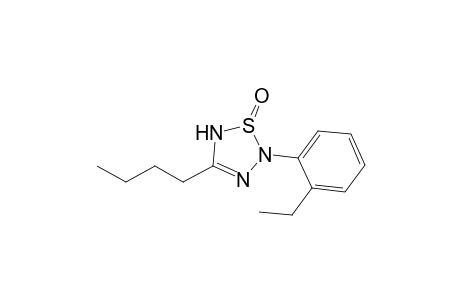 5-Butyl-3-(2-ethylphenyl)-1H-2,1,3,4-thiatriazol-2-one