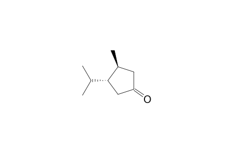 trans-3-isopropyl-4-methyl-1-cyclopentanone