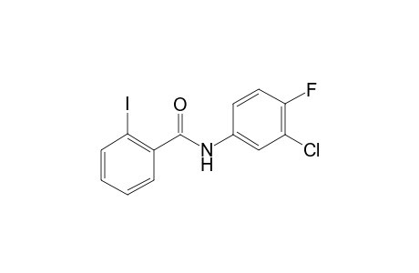 N-(3-Chloro-4-fluoro-phenyl)-2-iodo-benzamide