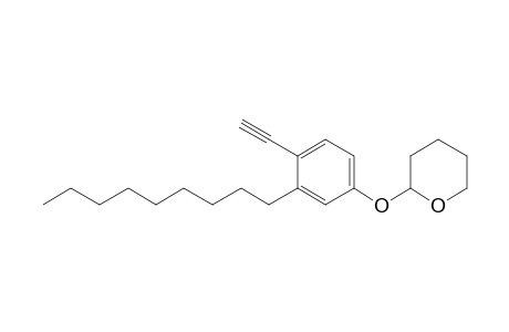 2-(4-Ethynyl-3-n-nonylphenoxy)tetrahydro-2H-pyran