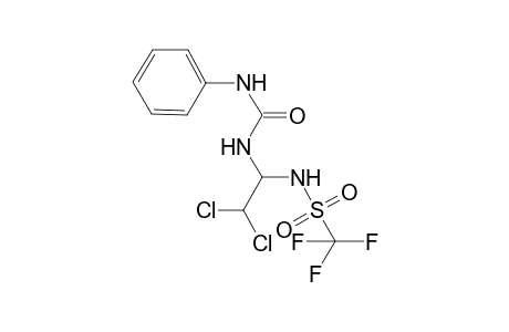 [2',2'-Dichloro-1'-[(anilinocarbonyl)amino]ethyl]-[(trifluoromethyl)sulfonyl]-amine