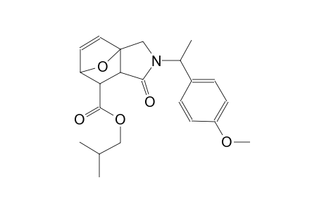 isobutyl 3-[1-(4-methoxyphenyl)ethyl]-4-oxo-10-oxa-3-azatricyclo[5.2.1.0~1,5~]dec-8-ene-6-carboxylate