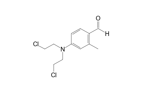 4-[bis(2-chloroethyl)amino]-o-tolualdehyde