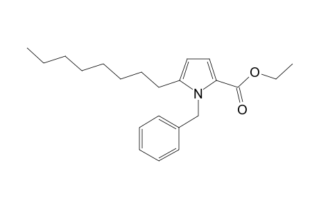 Ethyl 1-benzyl-5-octyl-1H-pyrrole-2-carboxylate