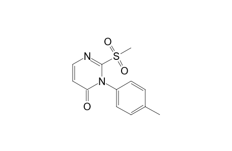 2-Methylsulfonyl-3-p-tolylpyrimidin-4(3H)-one