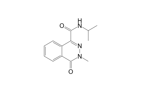 3-Methyl-4-oxidanylidene-N-propan-2-yl-phthalazine-1-carboxamide