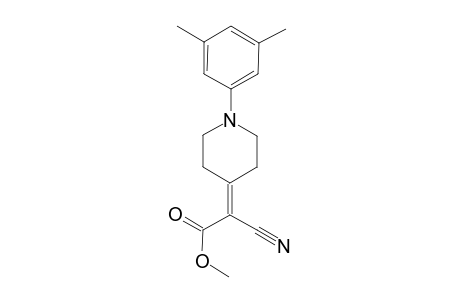 1-(3,5-DIMETHYLPHENYL)-4-[[CYANO-(METHOXYCARBONYL)]-METHYLENE]-PIPERIDINE