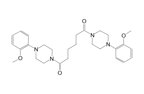 1-(2-methoxyphenyl)-4-{6-[4-(2-methoxyphenyl)-1-piperazinyl]-6-oxohexanoyl}piperazine