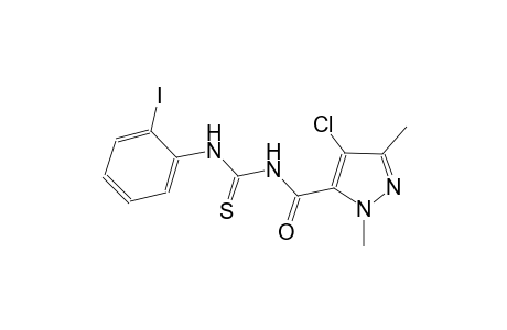 N-[(4-chloro-1,3-dimethyl-1H-pyrazol-5-yl)carbonyl]-N'-(2-iodophenyl)thiourea