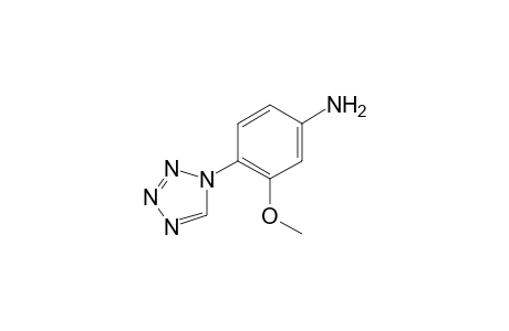 3-Methoxy-4-(1,2,3,4-tetrazol-1-yl)aniline