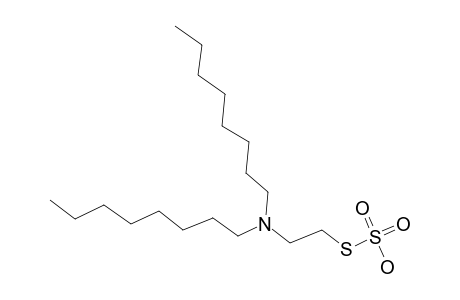 2-Dioctylaminoethanethiosulfuric acid