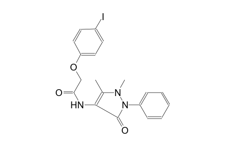 acetamide, N-(2,3-dihydro-1,5-dimethyl-3-oxo-2-phenyl-1H-pyrazol-4-yl)-2-(4-iodophenoxy)-