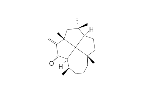 [2AR-(2A-ALPHA,4A-BETA,6A-ALPHA,7-BETA,10A-ALPHA,10Br(*))]-3,3,4A,7,10A-PENTAMETHYL-5-METHYLENEDODECAHYDROPENTALENO-[1,6-CD]-AZULEN-6(5H)-ONE