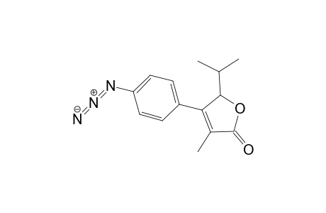 4-(4-Azidophenyl)-3-methyl-5-(1-methylethyl)furan-2(5H)-one