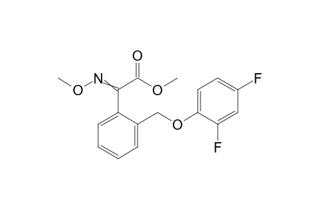 Benzeneacetic acid, 2-[(2,4-difluorophenoxy)methyl]-alpha-(methoxyimino)-, methyl ester