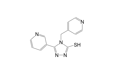 4H-1,2,4-triazole-3-thiol, 5-(3-pyridinyl)-4-(4-pyridinylmethyl)-