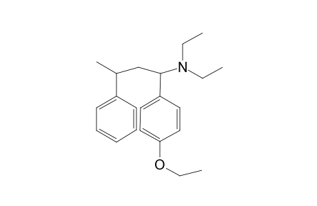 1-(4-Ethoxyphenyl)-N,N-diethyl-3-phenyl-1-butanamine