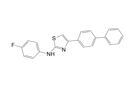 (4-fluorophenyl)-[4-(4-phenylphenyl)thiazol-2-yl]amine