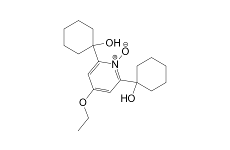 Cyclohexanol, 1,1'-(4-ethoxy-2,6-pyridinediyl)bis-, N-oxide