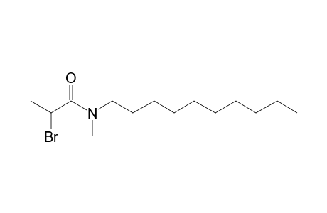 Propanamide, N-decyl-N-methyl-2-bromo-