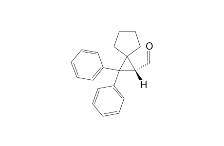 7,7-Diphenylspiro[4.2]heptane-6-carbaldehyde