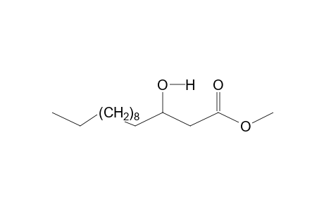 Tetradecanoic acid, 3-hydroxy-, methyl ester