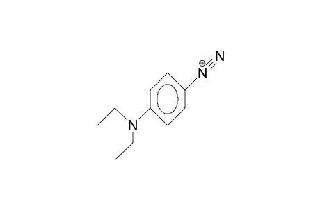 P-Diethylamino-benzenediazonium cation