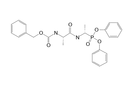 DIPHENYL-N-(BENZYLOXYCARBONYL)-L-ALANYL-(2-DECARBOXY-D-ALANIN-2-YL)-PHOSPHONATE