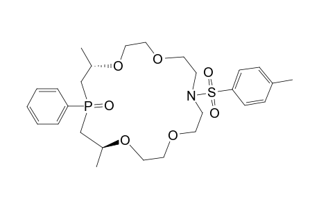 (S,S)-3,17-DIMETHYL-1-PHENYL-10-TOSYL-4,7,13,16-TETRAOXA-10-AZA-1-PHOSPHACYCLOOCTADECANE-1-OXIDE