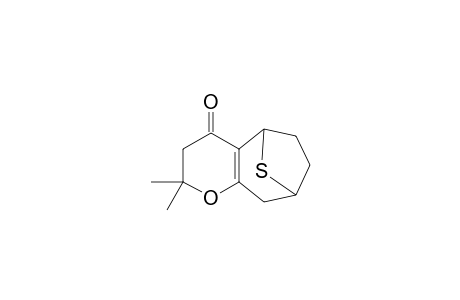 5,5-Dimethyl-6-oxa-12-thiatricyclo[7.2.1.0(2,7)]dodec-2(7)-en-3-one