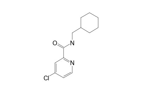 4-CHLORO-N-CYCLOHEXYLMETHYL-PYRIDINE-2-CARBOXAMIDE