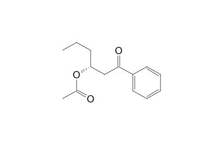 (R)-(+)-Acetic Acid 1-Propyl-3-oxo-3-phenyl-propyl Ester